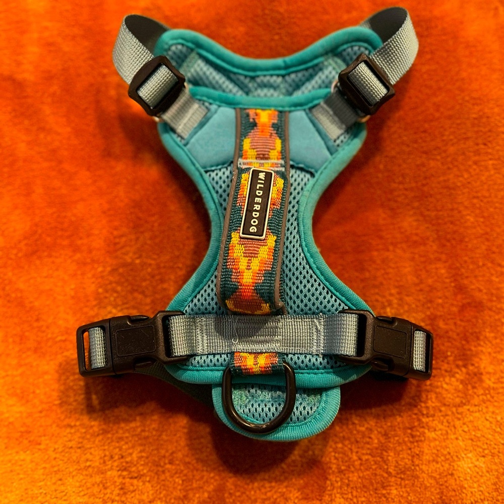 Wilderdog Teal Dog Harness